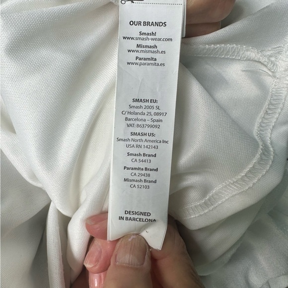 SMASH! BOHO WHITE & BLACK  LONG SLEEVES DRESS - S - Picture 6 of 11